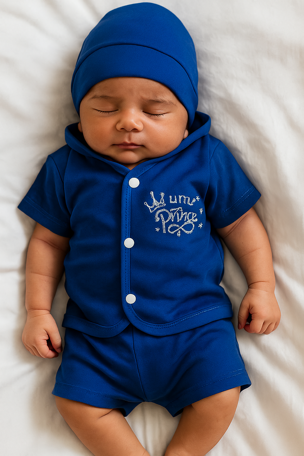 "Little Prince" 3-Piece Newborn Outfit Set