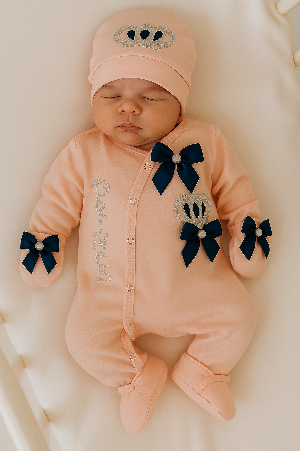 5pcs Princess Outfit for your New born baby 0-3 months