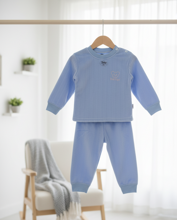 Velvet Panda Sleepwear Winter Set | Imported