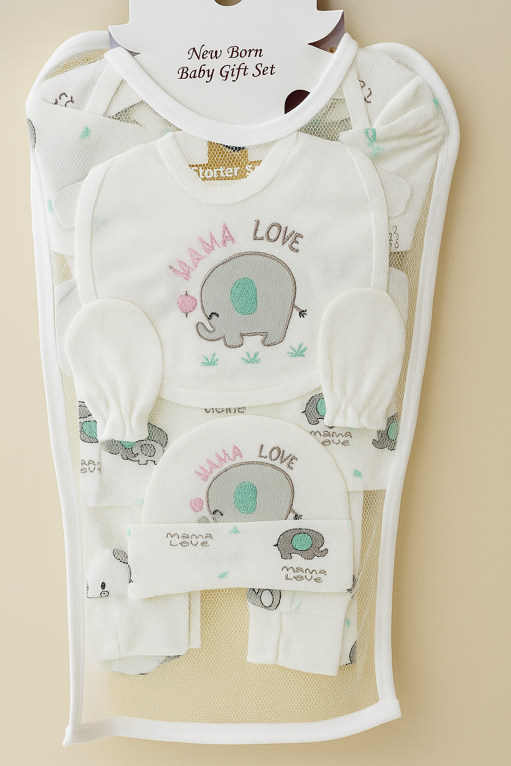 Mama Love 5-Piece Newborn Baby Gift Set