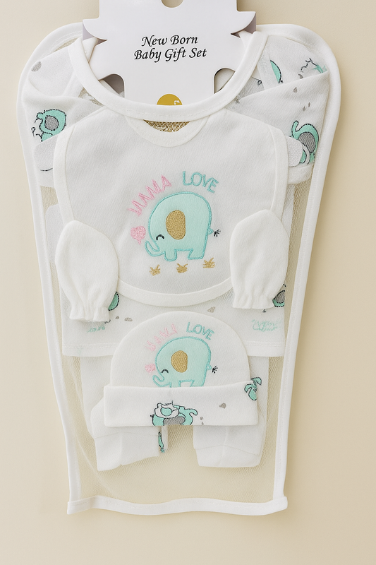 Mama Love 5-Piece Newborn Baby Gift Set