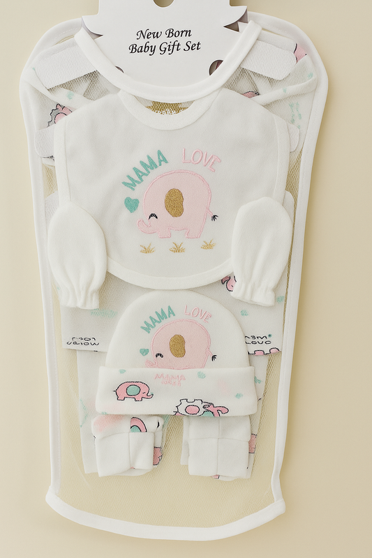 Mama Love 5-Piece Newborn Baby Gift Set