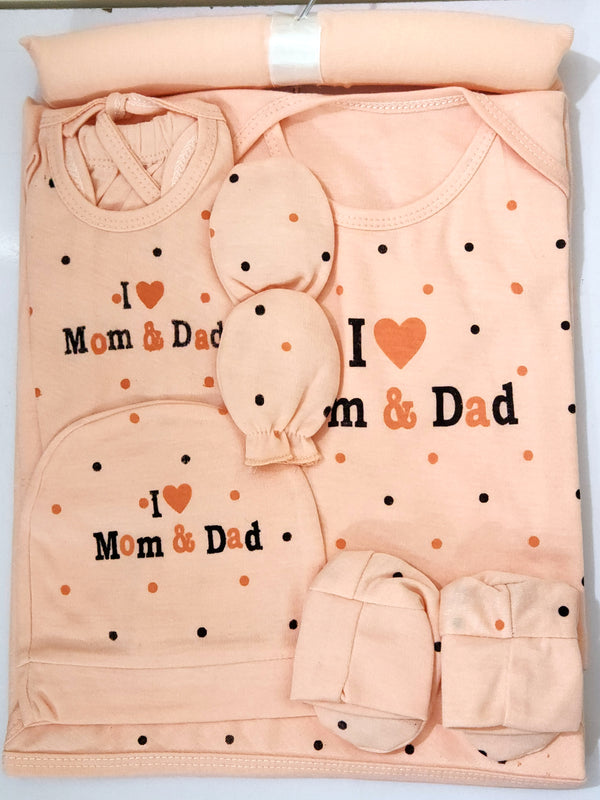 8 Piece Newborn Baby Outfit 0-4 months