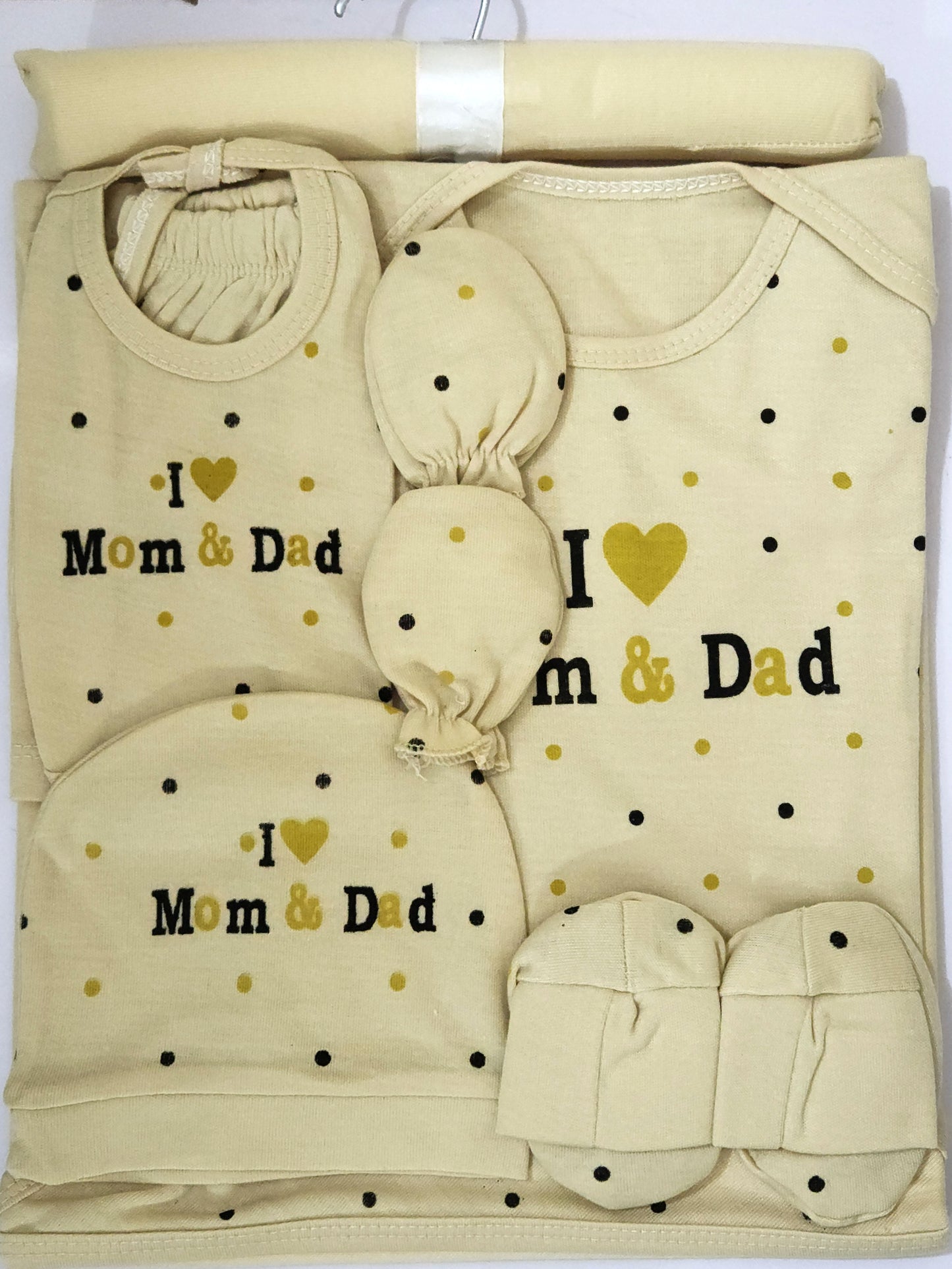 8 Piece Newborn Baby Outfit 0-4 months
